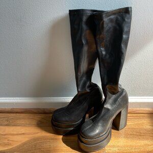 Steve Madden Cypress black vegan leather boots